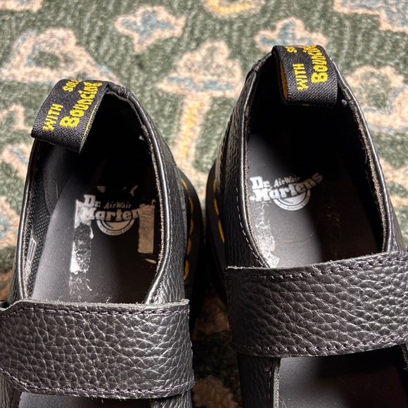 Dr. Martens Black Platform Mary Jane Flats - Picture 2 of 5